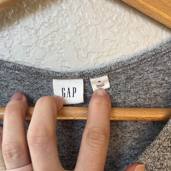 Gap Tank Top Halter Gray size Medium - Picture 5 of 8